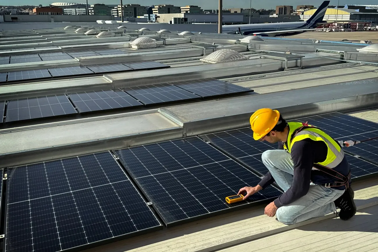 Fedex solar PV power purchase agreement at Barajas Airport